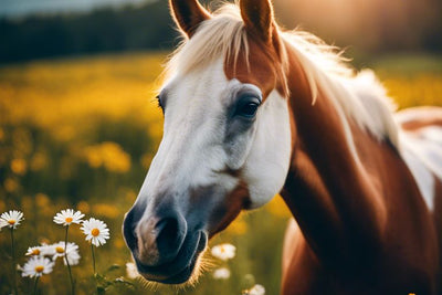 Gänseblümchen für Pferde