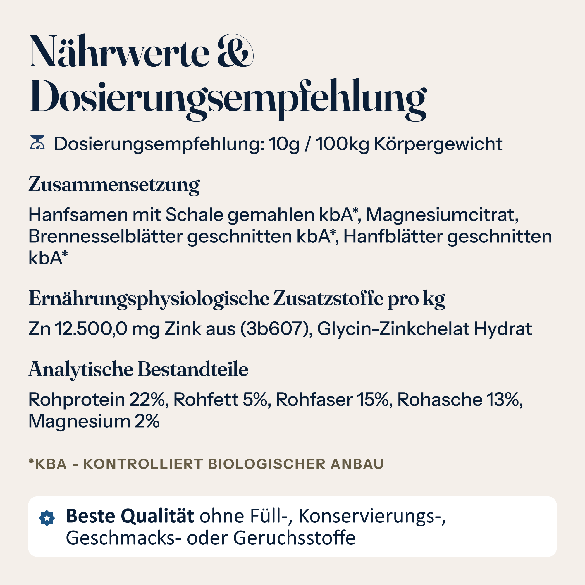 Stoffwechsel Booster für Pferde