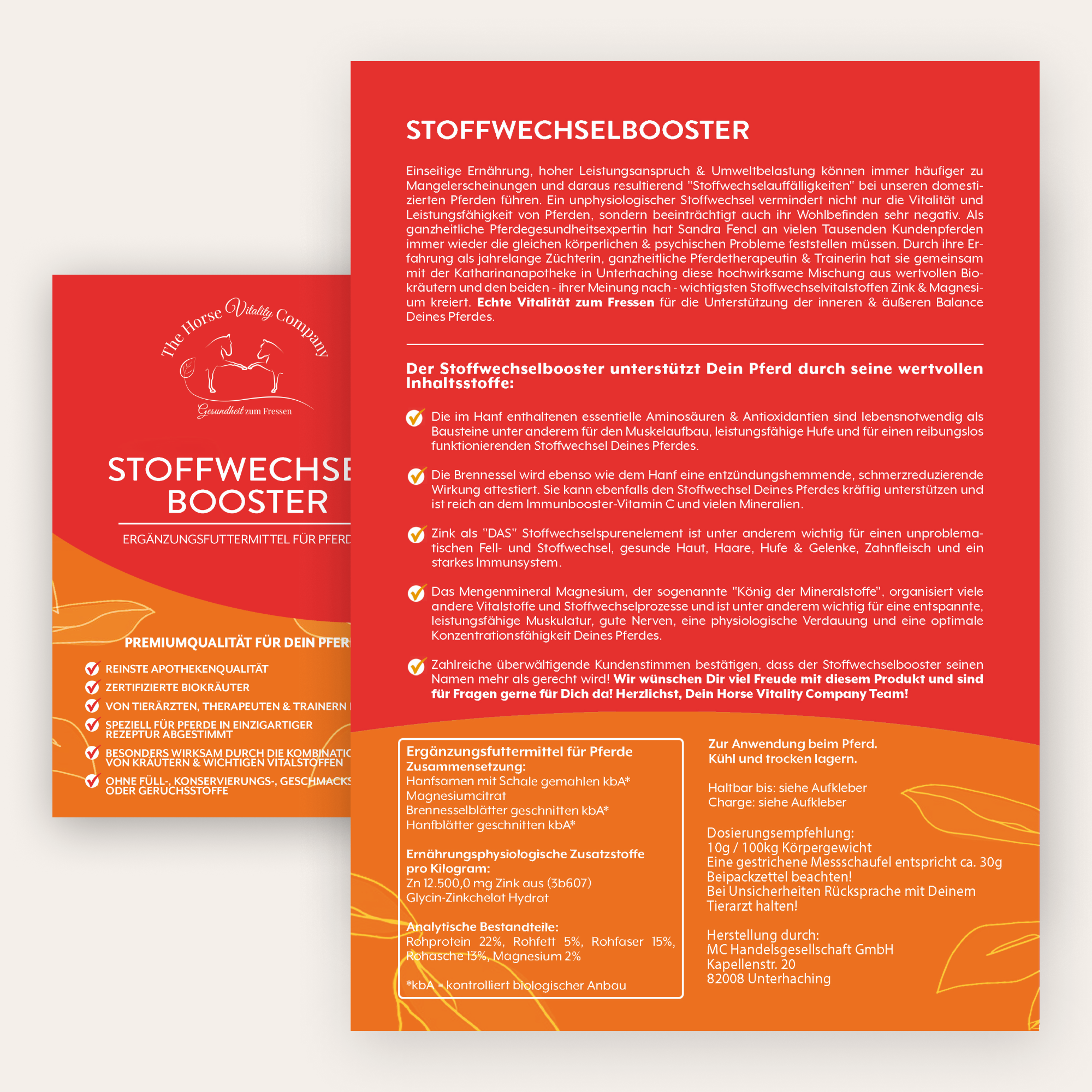 Stoffwechsel Booster für Pferde